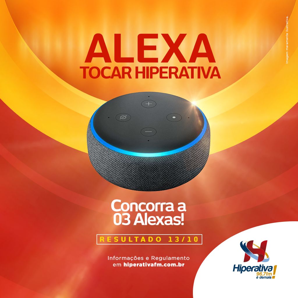 Promoção: ALEXA TOCAR HIPERATIVA!