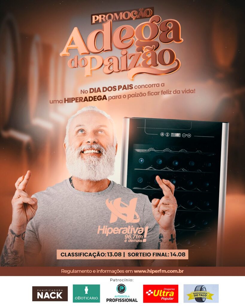 REGULAMENTO PROMOÇÃO “ADEGA DO PAIZÃO”